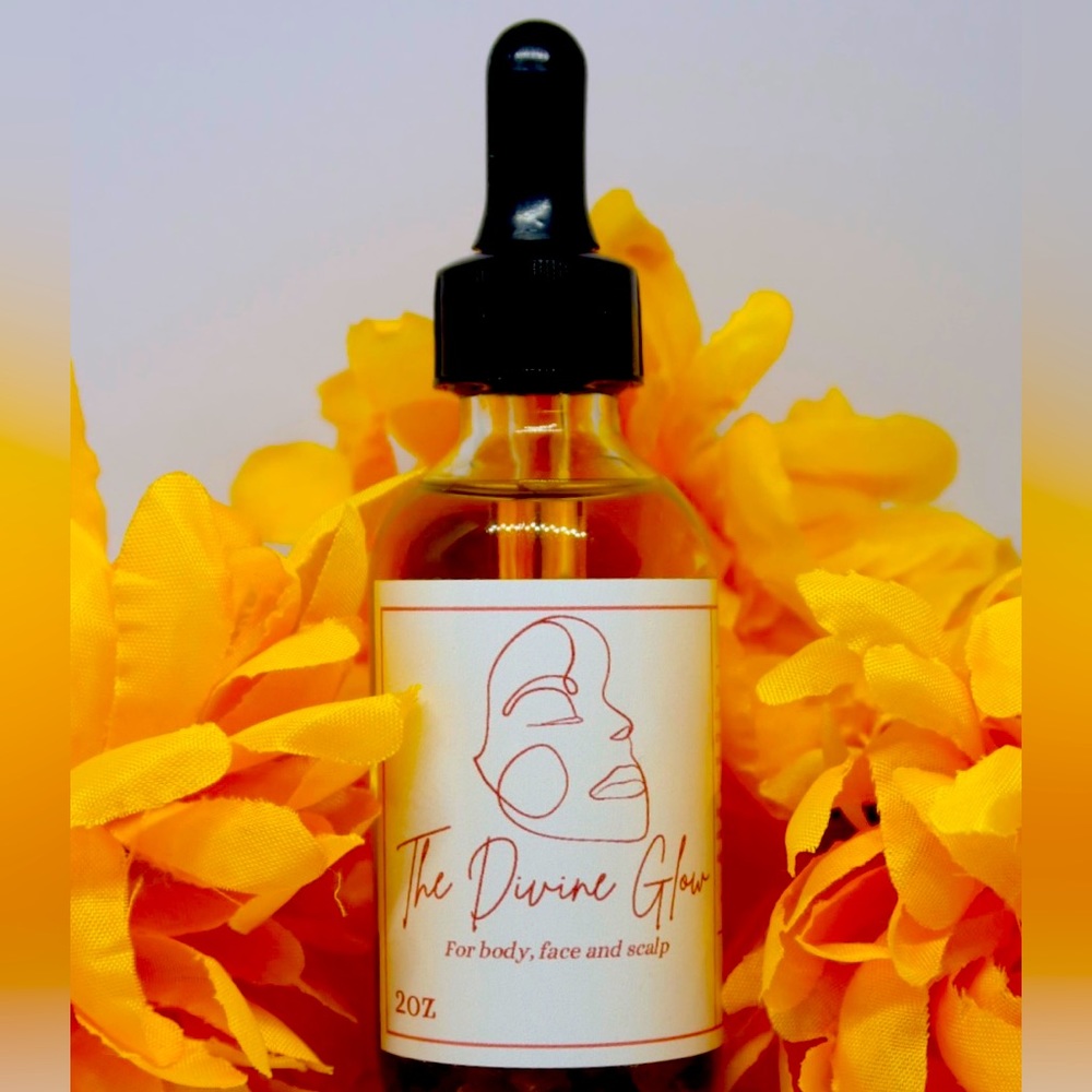 Women Beauty Divine Glow Oil for Hair, Skin and Nails homemade